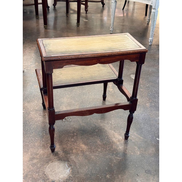 19th Century Mahogany Library Steps For Sale - Image 10 of 10