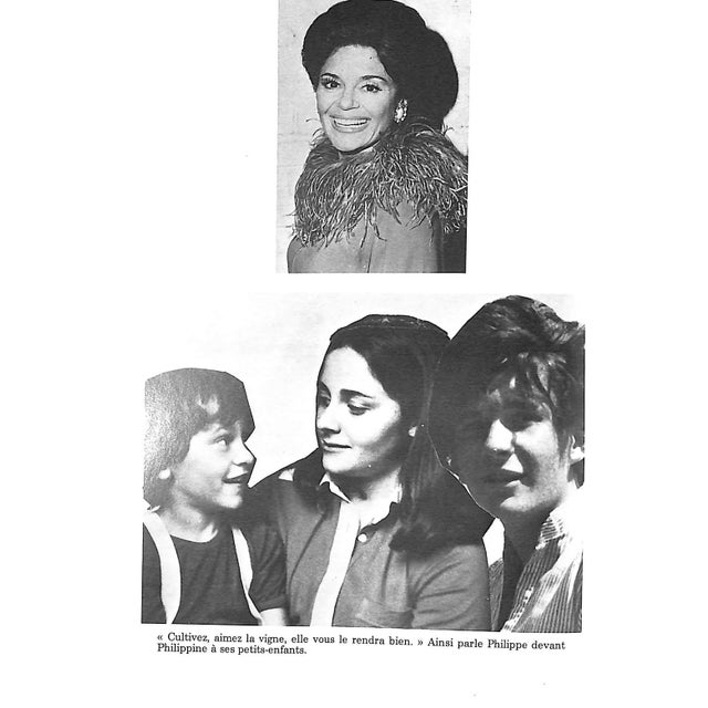 "Vivre La Vigne: Du Ghetto De Francfort a Mouton Rothschild 1744-1981" 1981 Rothschild, Philippe Baron For Sale - Image 11 of 12