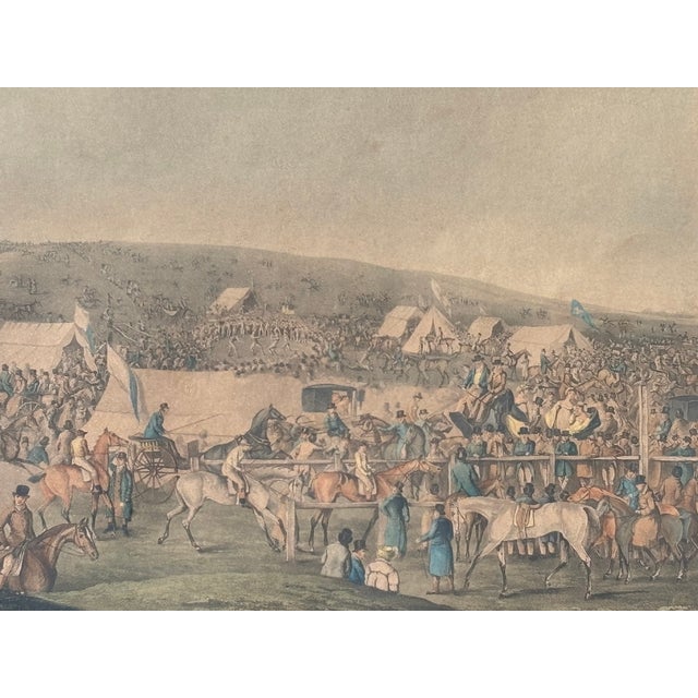 Epson Races - Henry Aiken - 19th C. English Equestrian Sporting Print in Original Frame For Sale - Image 16 of 18