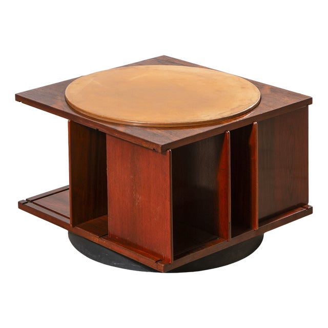 Revolving Table Model 831 by Gianfranco Frattini for Bernini, 1960s For Sale