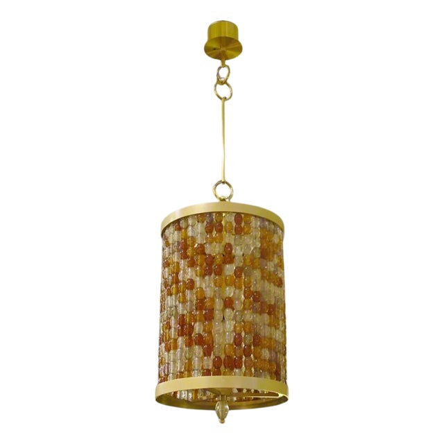 Contemporary Modernist Lantern By Roland Wolff Germany For Sale