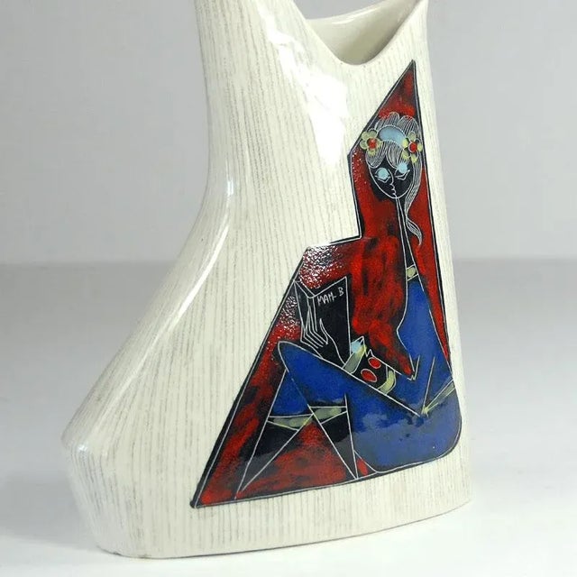 Italian Vase from C.E.M.A.S Sesto Fiorentino, 1950s, in Very Good conditions. Designed 1950 to 1959