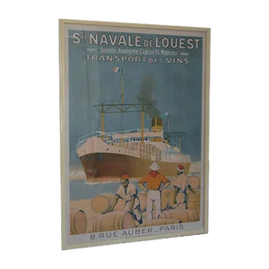 St. Navale of The West Transport Wines Poster by Sandy Hook, 1930s