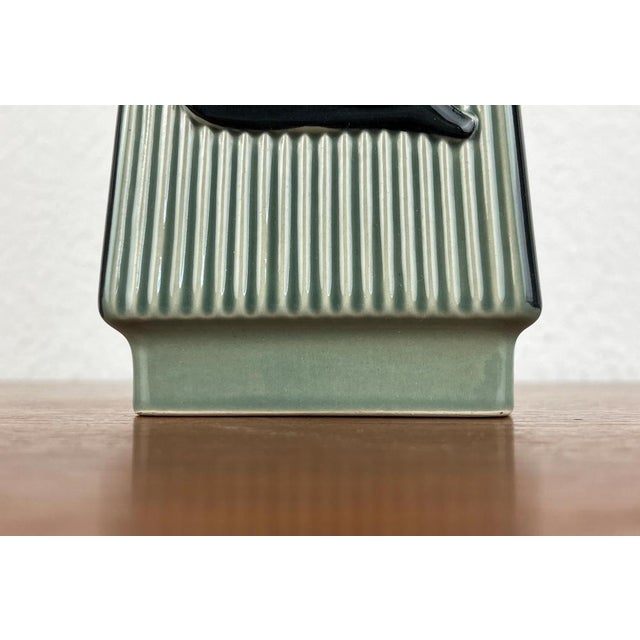 Mid-Century Danish You and I Series Studio Pottery Vase by Svend Aage Holm Sørensen for Søholm, 1950s For Sale - Image 4 of 18