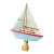 1970s Coastal Lamp Finial Sailboat For Sale