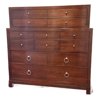 Grand Scale Baker Furniture Mahogany Dresser—TWO Available For Sale