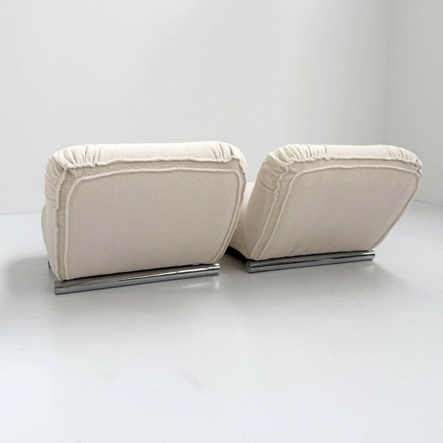 Set of Lounge Chairs by Giuseppe Munari for Poltrona Munari, 1970s For Sale - Image 4 of 16