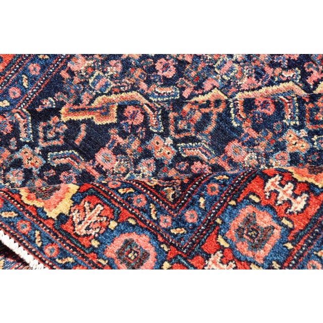 Antique Persian Senneh Rug With Unique Medallion and All-Over Design 3'6 X 4'10 For Sale - Image 11 of 12