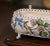 French 19th Century French Painted Porcelain Barbotine Jardiniere With Floral Motifs For Sale - Image 3 of 10