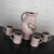 Modern Hot Chocolate/Drink Set Purple Studio Pottery Ceramic Signed Powell, Pitcher & 4 Cups For Sale - Image 9 of 13