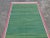 Textile Handmade Cotton Area Rug Vegetable Dyed Green With Raspberry Pink Bordered Dhurrie - 6'x9' For Sale - Image 7 of 11