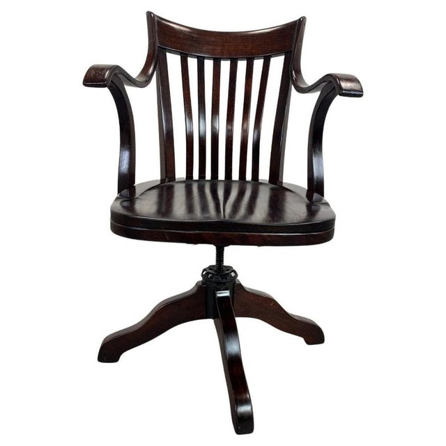 Wood Cafe Capua Desk Chair by Adolf Loos, 1890s For Sale - Image 7 of 7