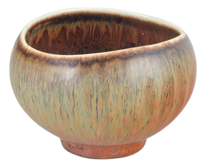 Mid-20th Century Stoneware Bowl with Multicolored Glaze by Gunnar Nylund for Rörstrand