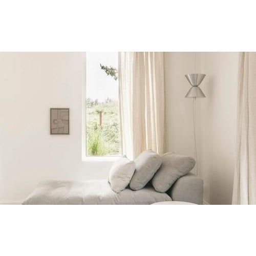 Aureole Floor Lamp in Brass and Powder Coated Steel by Moss Objects For Sale - Image 6 of 9