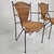 Wicker and Iron Armchairs from Frederic Weinberg, USA, 1950s, Set of 2 For Sale - Image 17 of 18