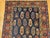 Navy Blue 19th Century Caucasian Kazak Rug, Handwoven Wool, Allover Paisley Design, 4' x 7' For Sale - Image 8 of 15