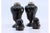 Metal Salt and Pepper Shakers in Embossed Silver, Set of 2 For Sale - Image 7 of 8
