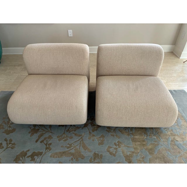 1970's Suzanne Lounge Chairs For Sale - Image 9 of 12