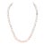 Akoya Pearl Necklace 14k Gold 18" 8 mm Certified For Sale