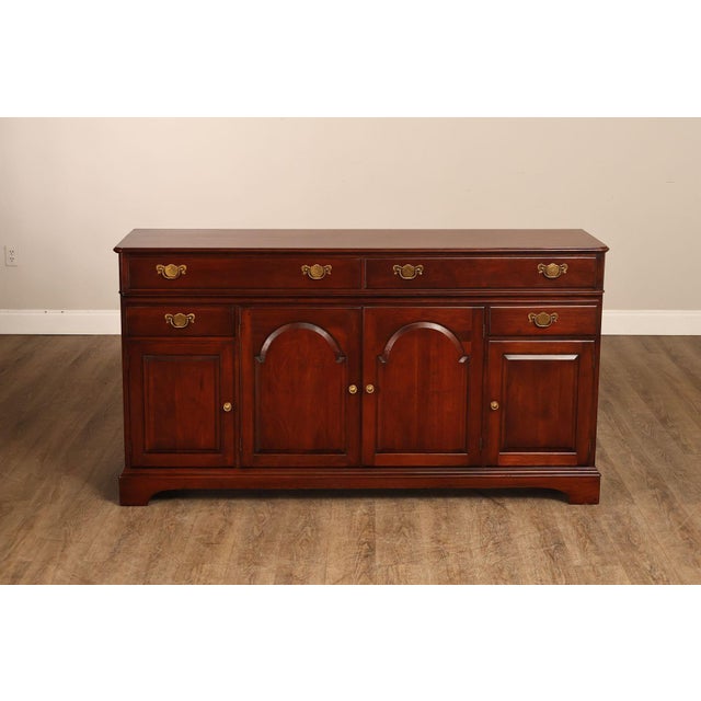 Pennsylvania House Vintage Traditional Cherry Sideboard For Sale - Image 15 of 18