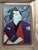 Signed 1974 Mitsuaki Ichikawa Kabuki Woodblock Prints — Deluxe Shikishi Pair For Sale - Image 13 of 17