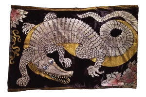 Alligator Silk Velvet Pillow Cover