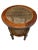 Mahogany Two-Tier Accent Table For Sale In Orlando - Image 6 of 8