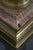 Paul Hanson Vintage Paul Hansen Brass & Faux Marble Tall Lamp For Sale - Image 4 of 10