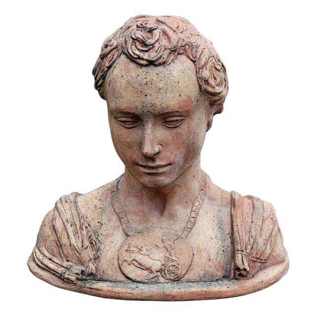 Terracotta Bust of the Son of Gattamelata by Donatello For Sale