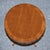 Vintage Yew Wood Circular Drum End Side Lamp Table For Sale - Image 9 of 11
