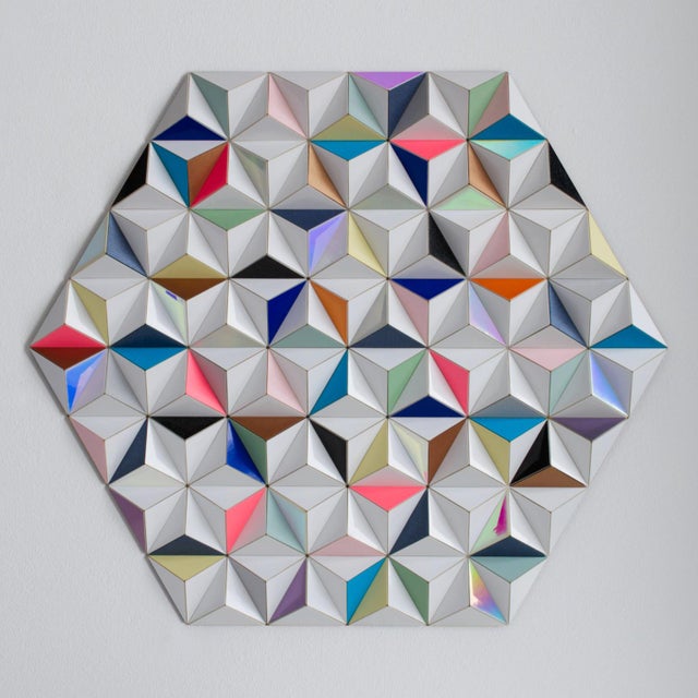White Sebastian Welzel, HIS-7 Topographie, Laminated Cardboard, Limited Edition 9 of 20 For Sale - Image 8 of 8
