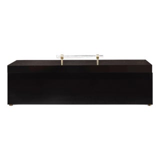 Soho Oynx Lucite Box For Sale