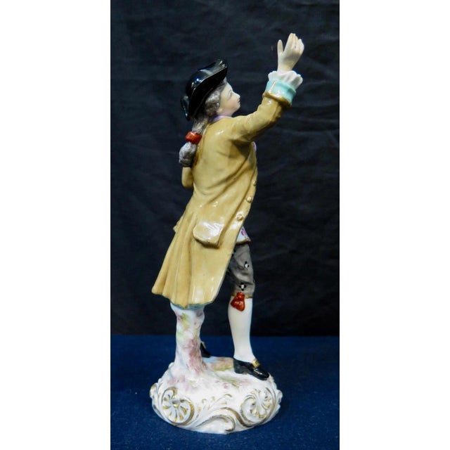 Meissen Porcelain 19th Century Meissen Porcelain Figure For Sale - Image 4 of 6