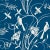 Contemporary Schumacher Sky Meadow Wallpaper in Blue For Sale - Image 3 of 3