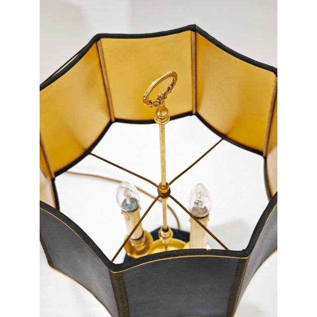 Mid-Century Modern Empire Brass Table Lamps, 1960s, Set of 2 For Sale - Image 4 of 18