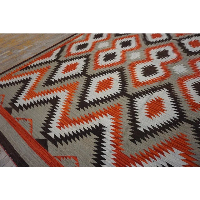 Gray Contemporary Southwestern Style Rug For Sale - Image 8 of 11