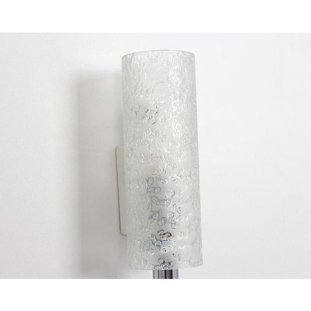 Glass Wall Sconces attributed to Doria, Germany, 1960s, Set of 2 For Sale - Image 6 of 9