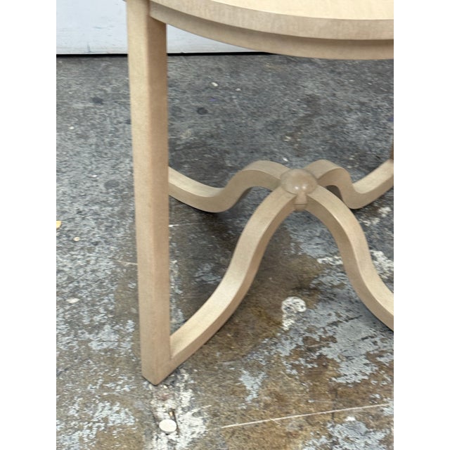 Baker Furniture Company Laura Kirar for Baker Furniture Lien Side Table For Sale - Image 4 of 12