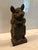 Farmhouse 1950s Cast Iron “Thrifty the Wise Pig” Doorstop / Bookend For Sale - Image 3 of 8