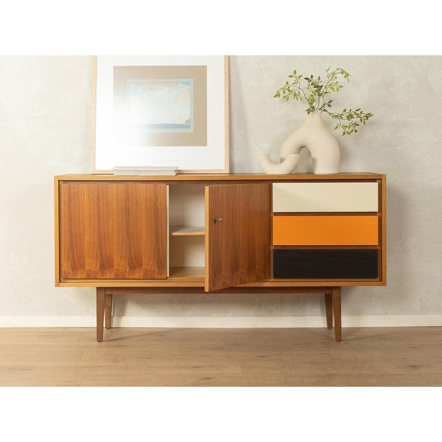 Mid-Century Modern Sideboard in Solid Wood, 1960s For Sale - Image 3 of 10