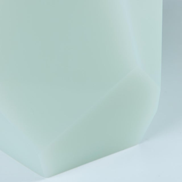 Robert Kuo Robert Kuo Facet Vase For Sale - Image 4 of 12