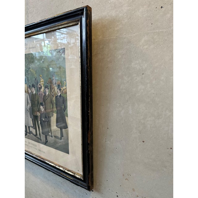 Art Deco Advertising Lithograph, 1930s For Sale - Image 4 of 12