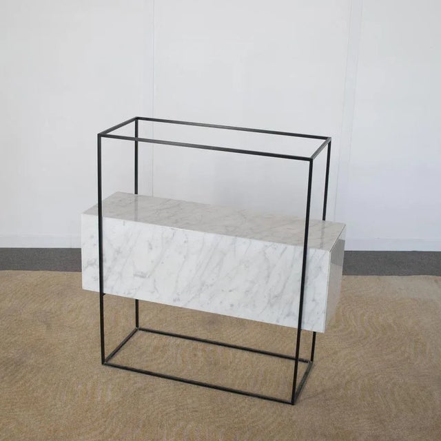 1980s Console Table by Alessandro Giusti Egidio Di Rosa, 1980s For Sale - Image 5 of 9