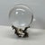 Rare Steuben Crystal Gazing Ball on Sterling Silver Wave Stand #1036 Signed 5.5” For Sale In South Bend - Image 6 of 15