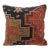 Handwoven Antique Caucasian Kazak Rug Pillow Cover -20'' X 20'' For Sale