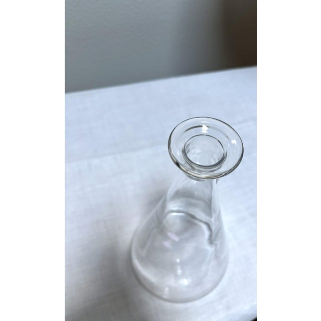 Mid 20th Century Mid 20th Century Mid-Century Modern Baccarat Ship's Decanter and Stopper France For Sale - Image 5 of 8