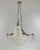 1930s Cherrier Besnus & Hanots French Art Deco Chandelier 1930s - Stepped Glass & Nickel For Sale - Image 5 of 12