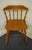 American High End Vintage Solid Hard Rock Maple Colonial Early American Pub Style Side Chair For Sale - Image 3 of 8
