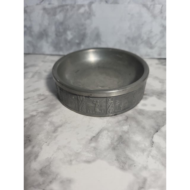 1960s Vintage Norwegian Ceremonial Bowl 1960s For Sale - Image 5 of 10