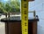 Vintage Wooden Display Hanging Cabinet With Glass Door For Sale - Image 9 of 15